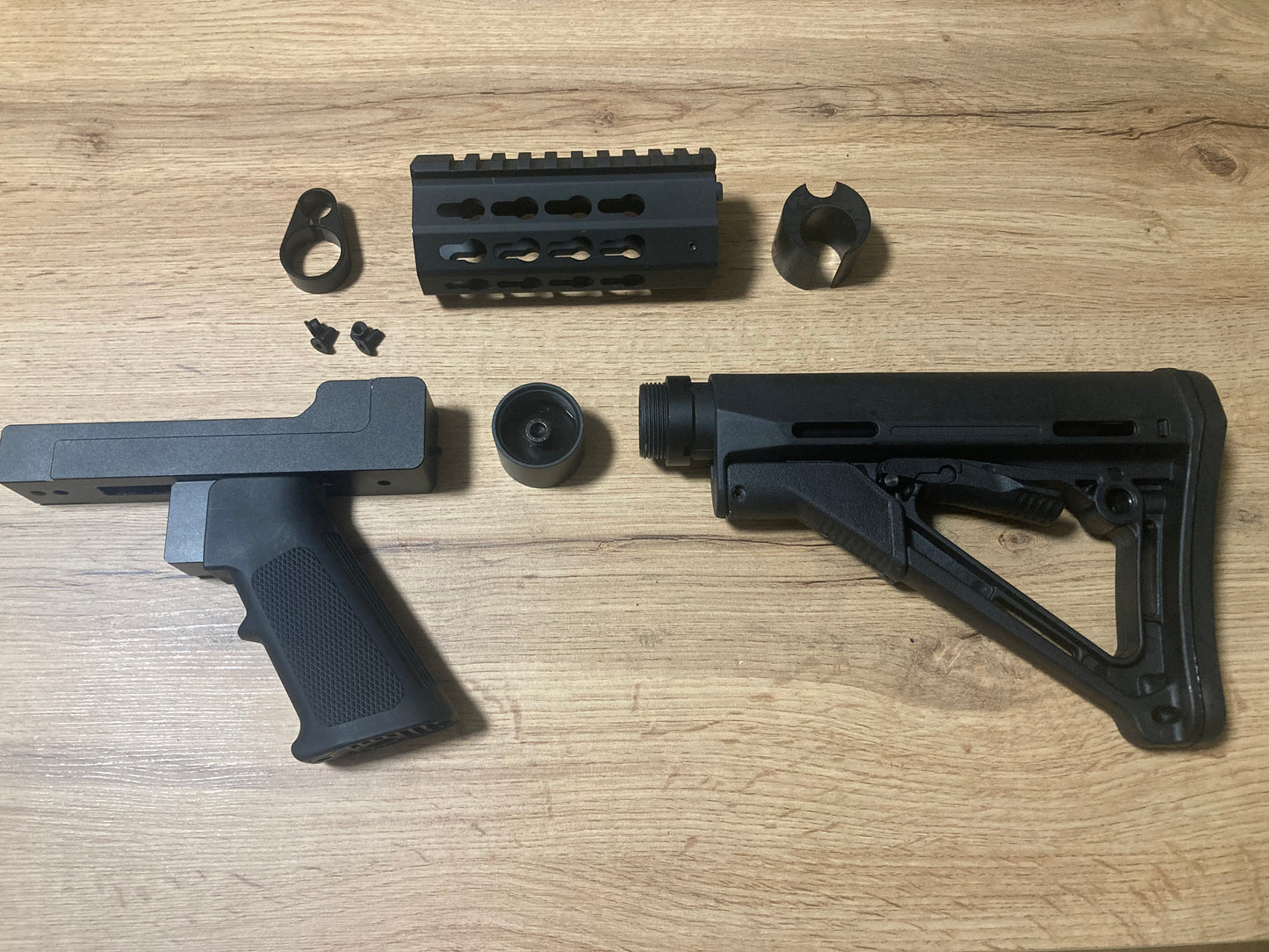Aluminium Bodykit AR15 Stil für Diana Chaser Bandit Airbug Stormrider Trailscout, (Artemis Snowpeak SMK) CP1 CP2 PP800 PR900 CR600