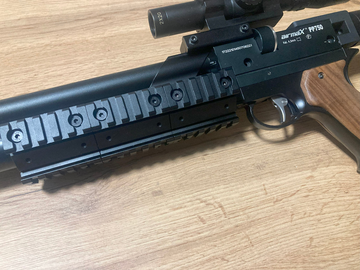 Tactical carbine mod for PP750 (Snowpeak SMK Artemis Airmax) similar to Umarex Notos