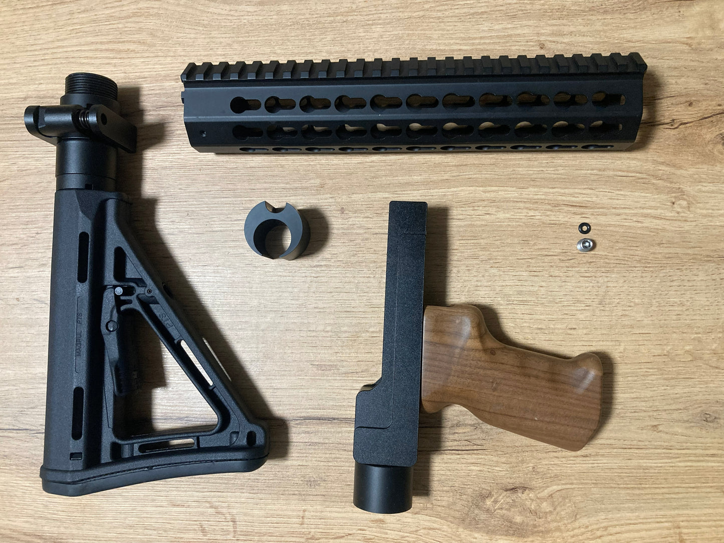 Aluminum Bodykit AR15 style for Diana Chaser Bandit Airbug Stormrider Trailscout, (Artemis Snowpeak SMK) CP1 CP2 PP800 PR900 CR600