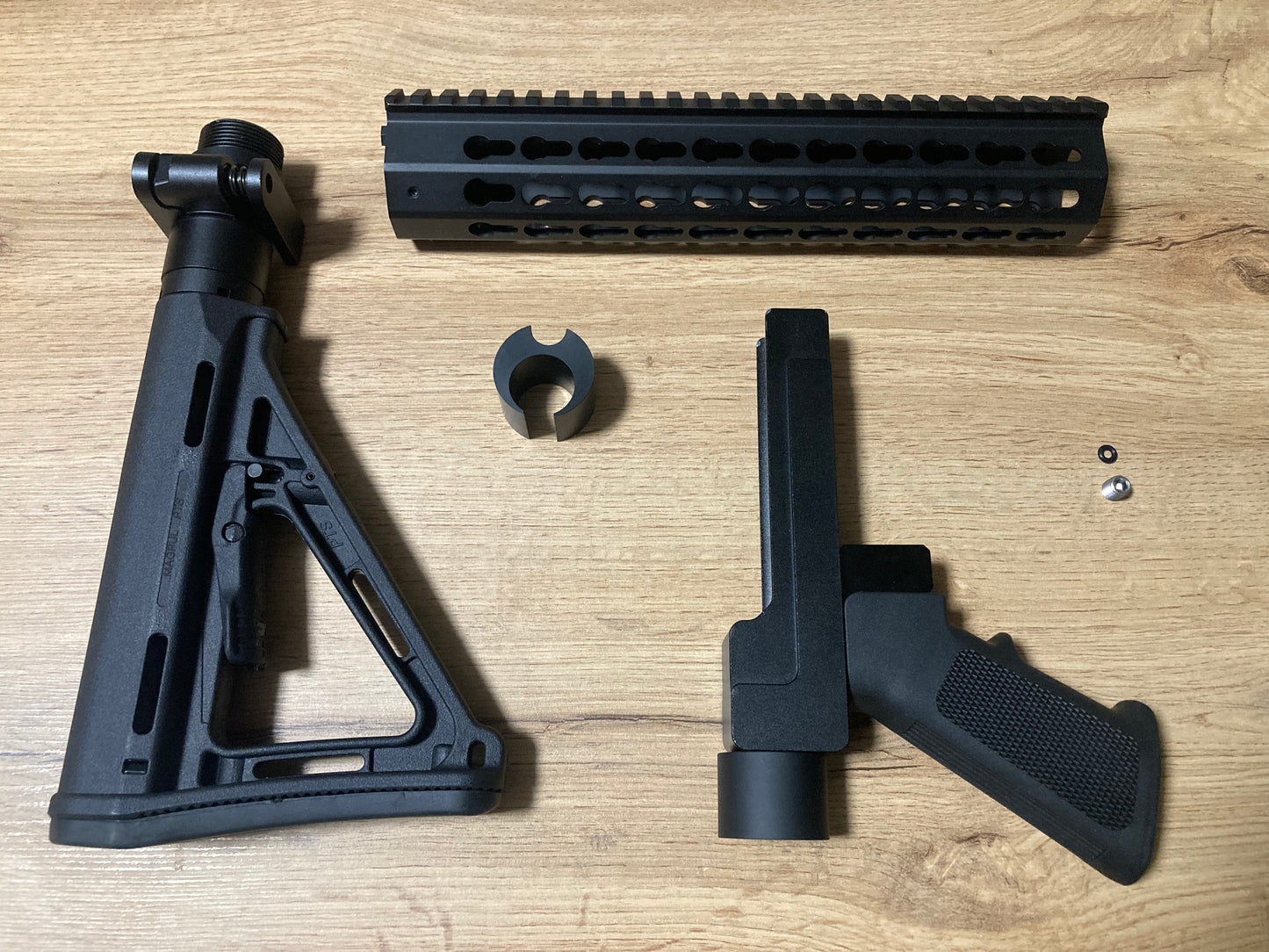 Aluminium Bodykit AR15 Stil für Diana Chaser Bandit Airbug Stormrider Trailscout, (Artemis Snowpeak SMK) CP1 CP2 PP800 PR900 CR600