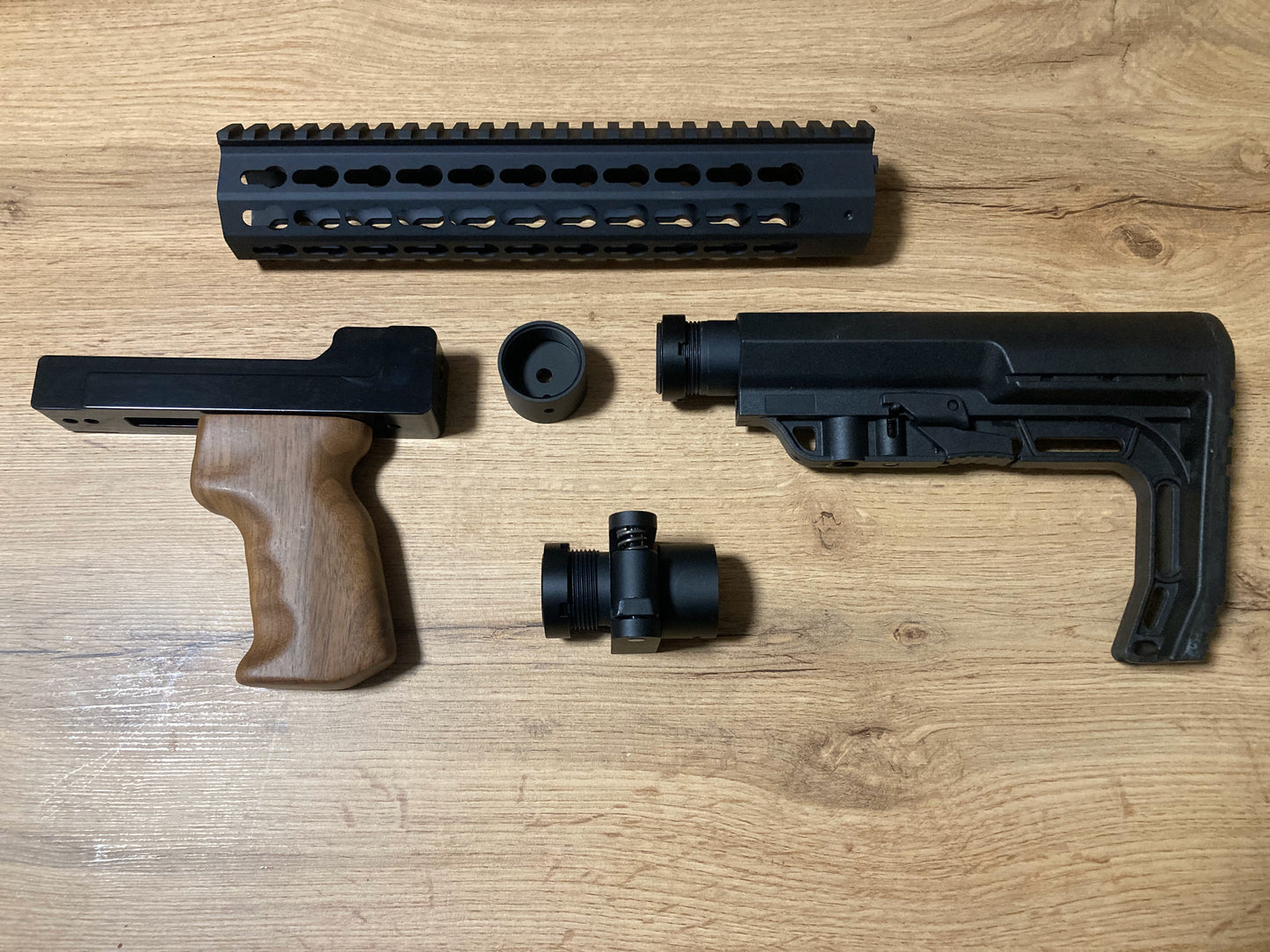 Aluminium Bodykit AR15 Stil für Diana Chaser Bandit Airbug Stormrider Trailscout, (Artemis Snowpeak SMK) CP1 CP2 PP800 PR900 CR600