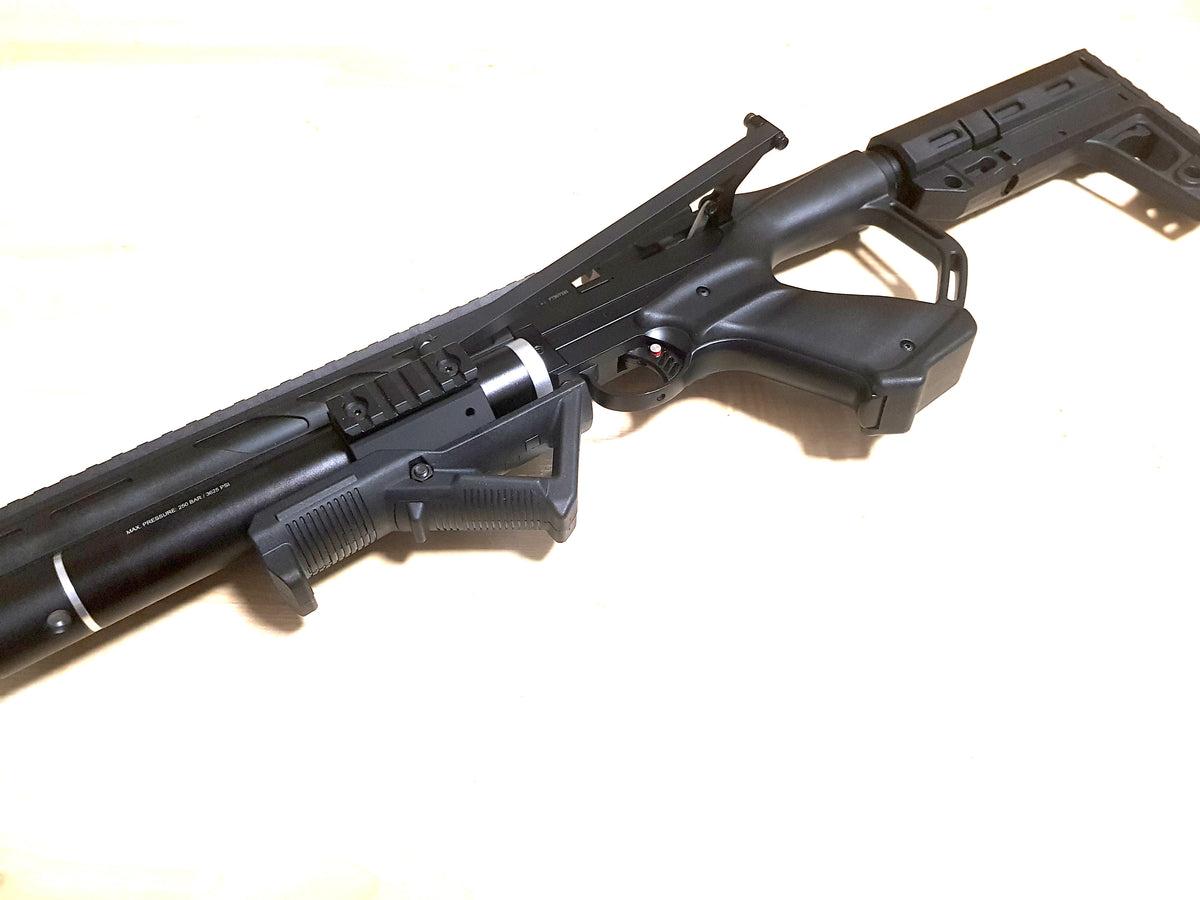 Aluminum pump action mod for Umarex Notos & PP750 (Artemis SMK Snowpeak etc)