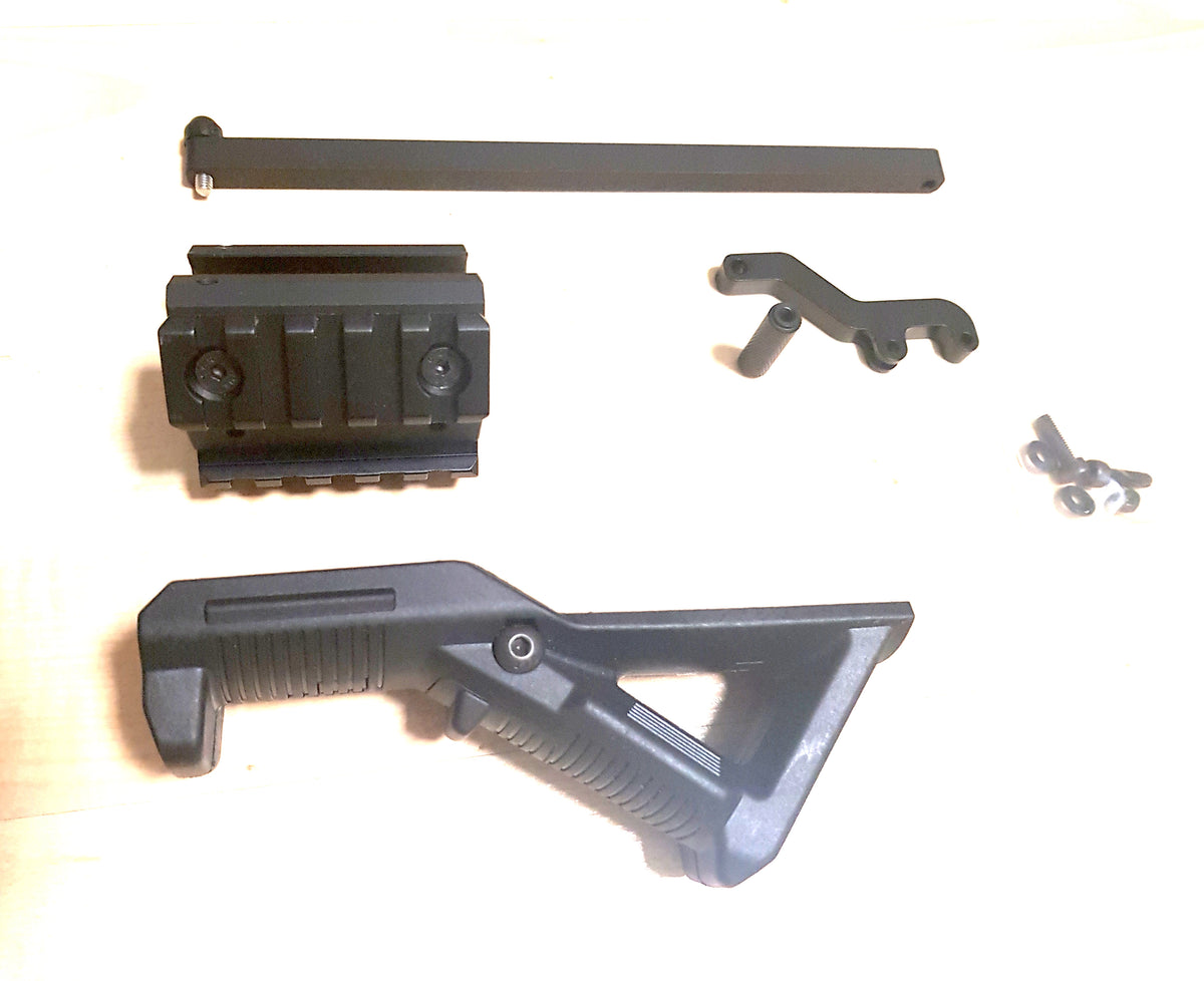 Aluminum pump action mod for Umarex Notos & PP750 (Artemis SMK Snowpeak etc)