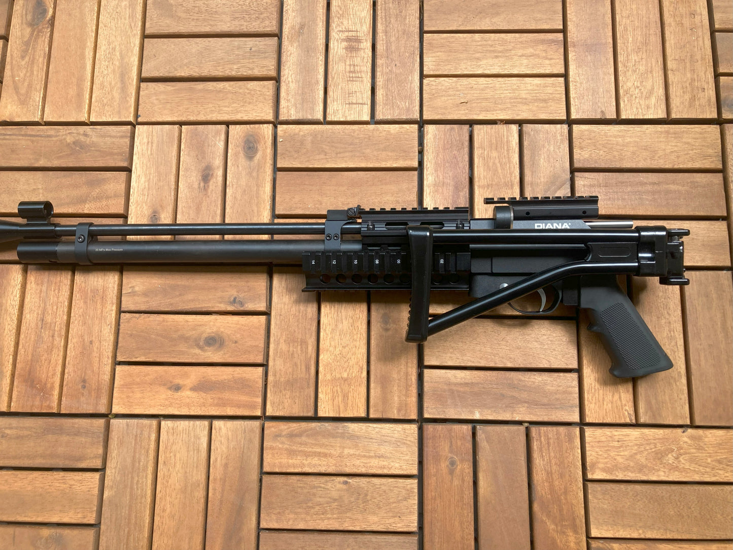 Aluminum Bodykit AK47 style for Diana Chaser Airbug Bandit Stormrider Trailscout, (Artemis Snowpeak SMK) CP1 CP2 PP800 PR900 CR600
