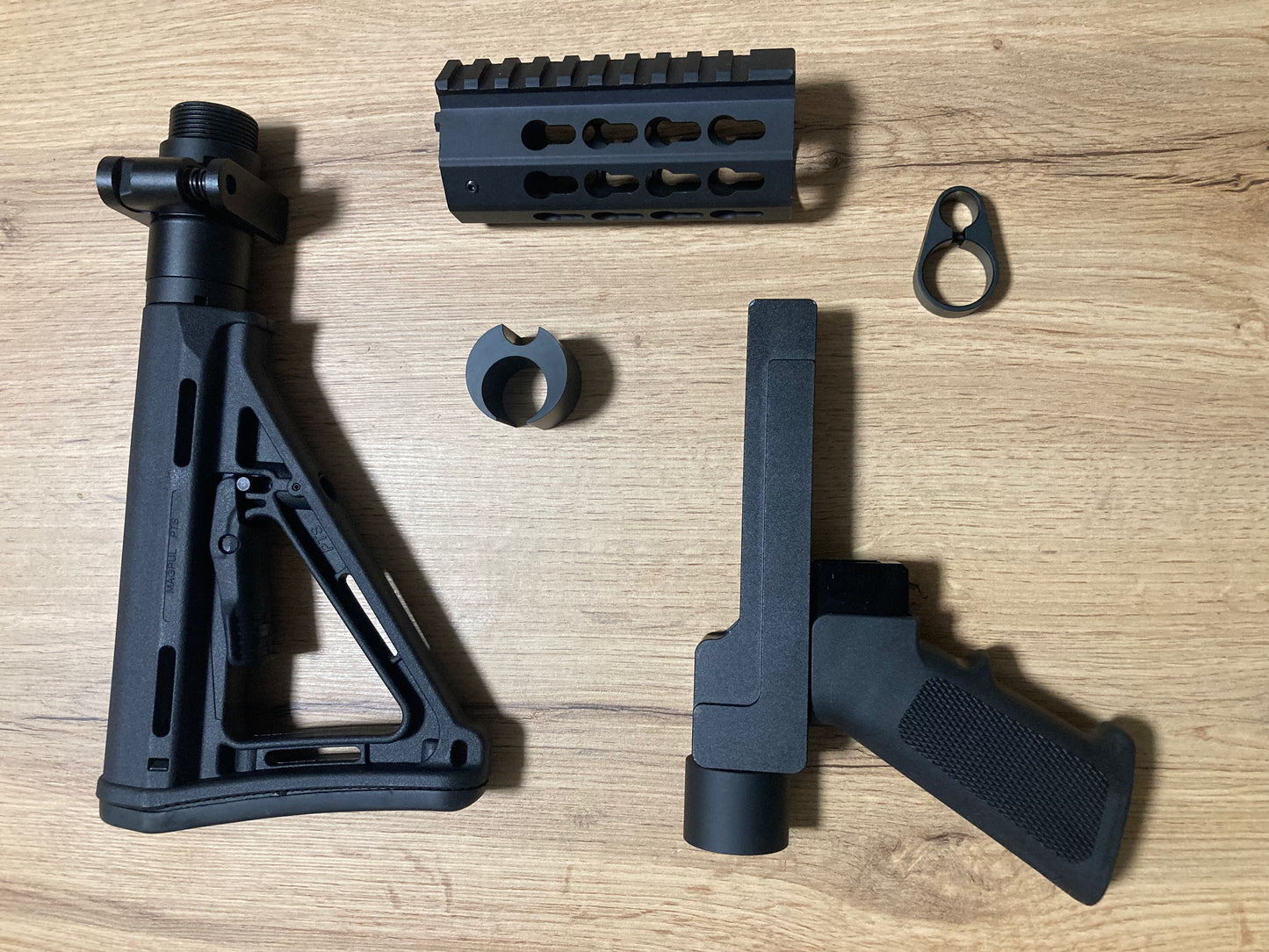 Aluminium Bodykit AR15 Stil für Diana Chaser Bandit Airbug Stormrider Trailscout, (Artemis Snowpeak SMK) CP1 CP2 PP800 PR900 CR600