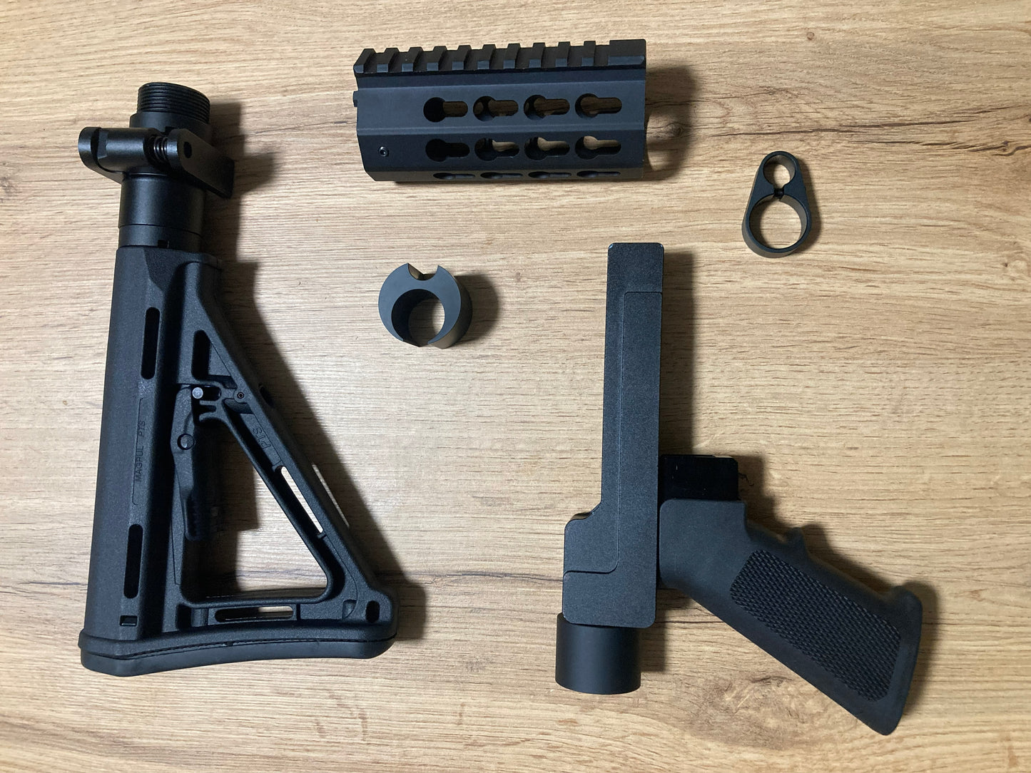 Aluminum Bodykit AR15 style for Diana Chaser Bandit Airbug Stormrider Trailscout, (Artemis Snowpeak SMK) CP1 CP2 PP800 PR900 CR600