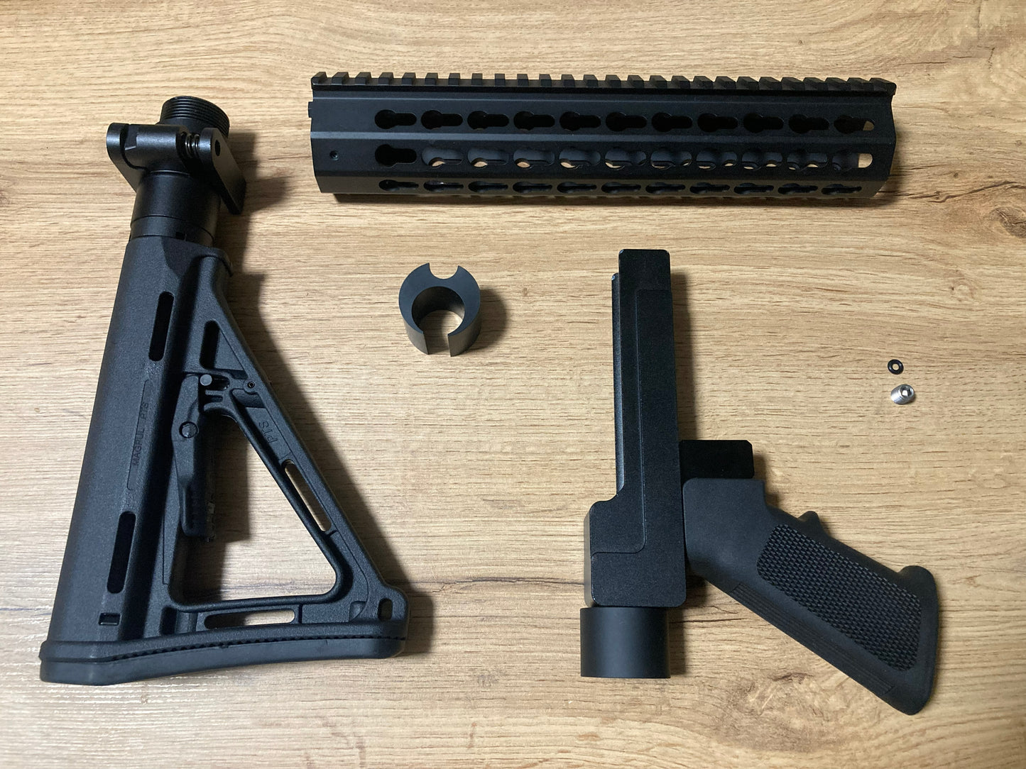 Aluminum Bodykit AR15 style for Diana Chaser Bandit Airbug Stormrider Trailscout, (Artemis Snowpeak SMK) CP1 CP2 PP800 PR900 CR600