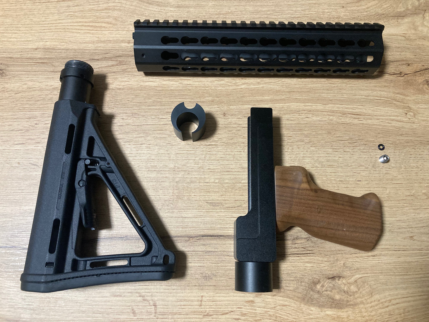 Aluminium Bodykit AR15 Stil für Diana Chaser Bandit Airbug Stormrider Trailscout, (Artemis Snowpeak SMK) CP1 CP2 PP800 PR900 CR600