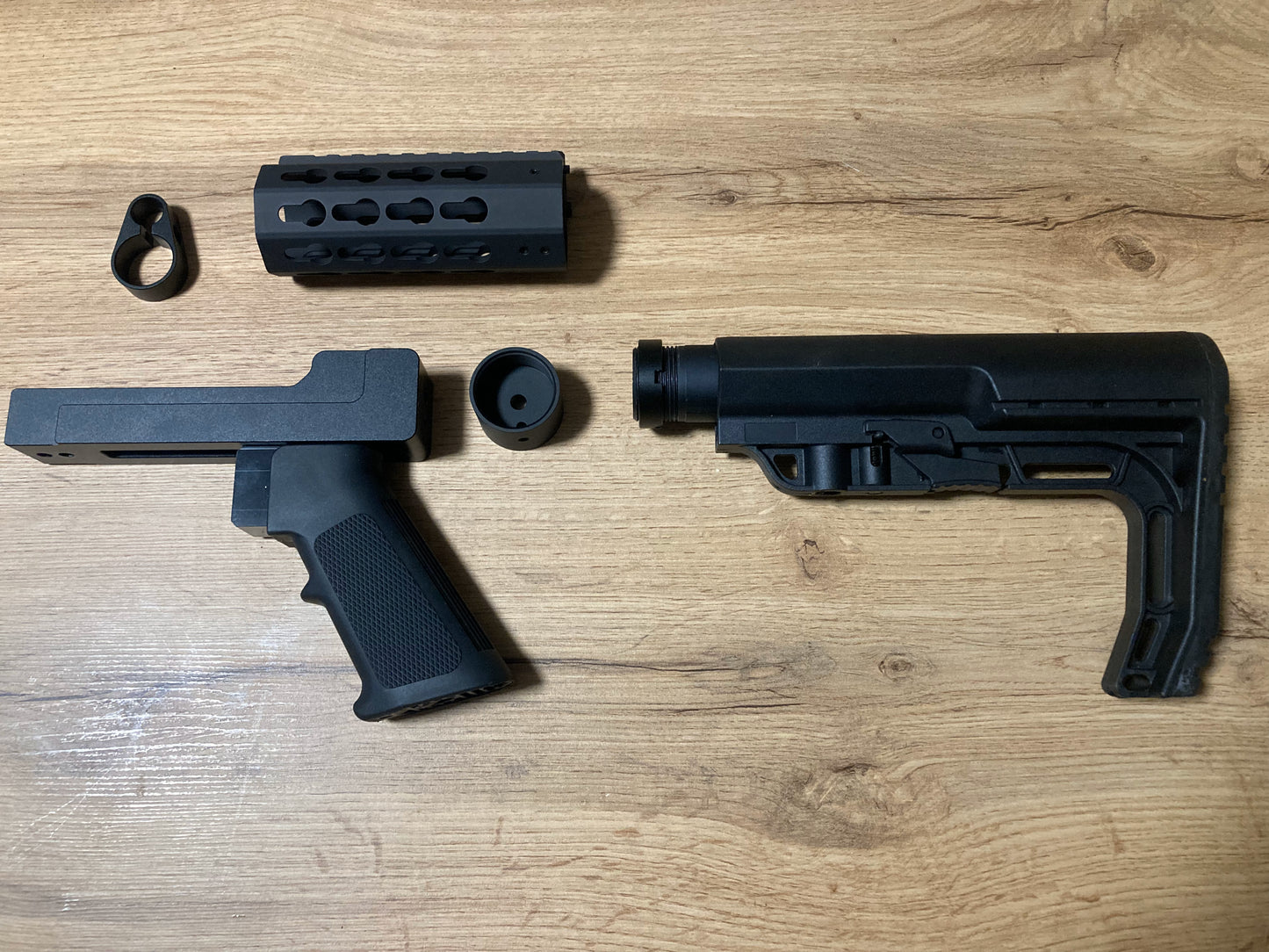 Aluminium Bodykit AR15 Stil für Diana Chaser Bandit Airbug Stormrider Trailscout, (Artemis Snowpeak SMK) CP1 CP2 PP800 PR900 CR600