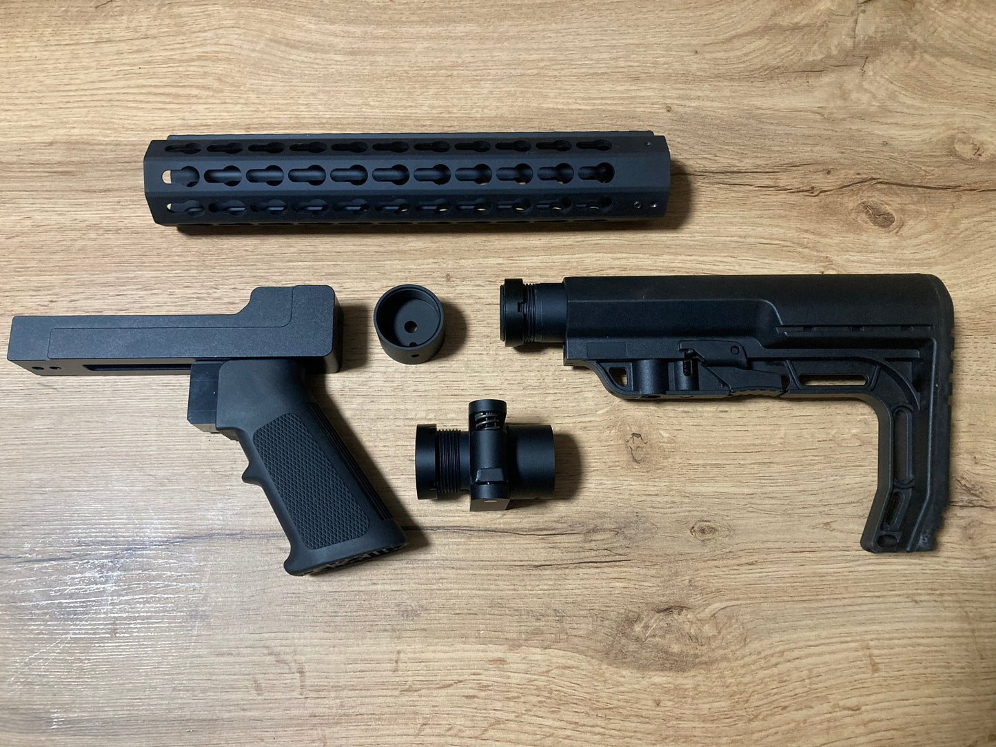 Aluminium Bodykit AR15 Stil für Diana Chaser Bandit Airbug Stormrider Trailscout, (Artemis Snowpeak SMK) CP1 CP2 PP800 PR900 CR600