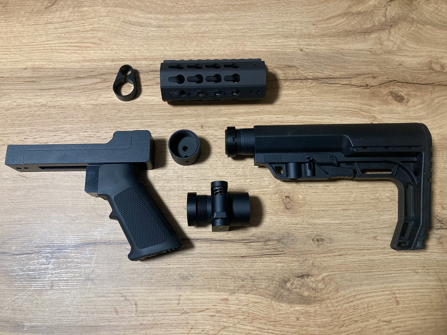 Aluminium Bodykit AR15 Stil für Diana Chaser Bandit Airbug Stormrider Trailscout, (Artemis Snowpeak SMK) CP1 CP2 PP800 PR900 CR600