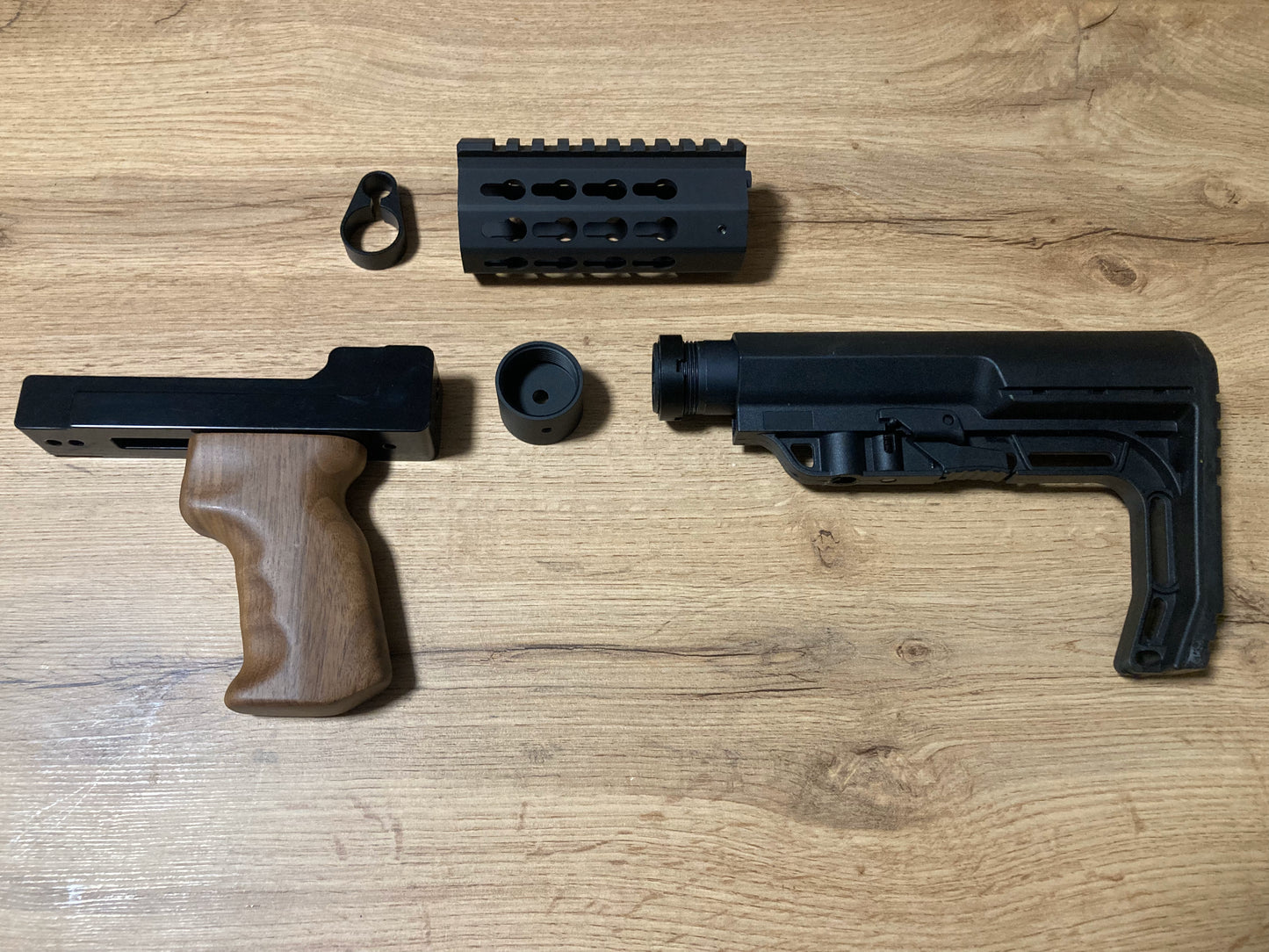 Aluminium Bodykit AR15 Stil für Diana Chaser Bandit Airbug Stormrider Trailscout, (Artemis Snowpeak SMK) CP1 CP2 PP800 PR900 CR600