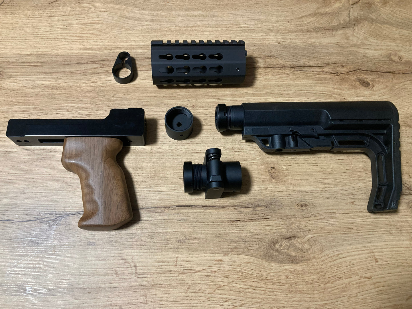 Aluminium Bodykit AR15 Stil für Diana Chaser Bandit Airbug Stormrider Trailscout, (Artemis Snowpeak SMK) CP1 CP2 PP800 PR900 CR600