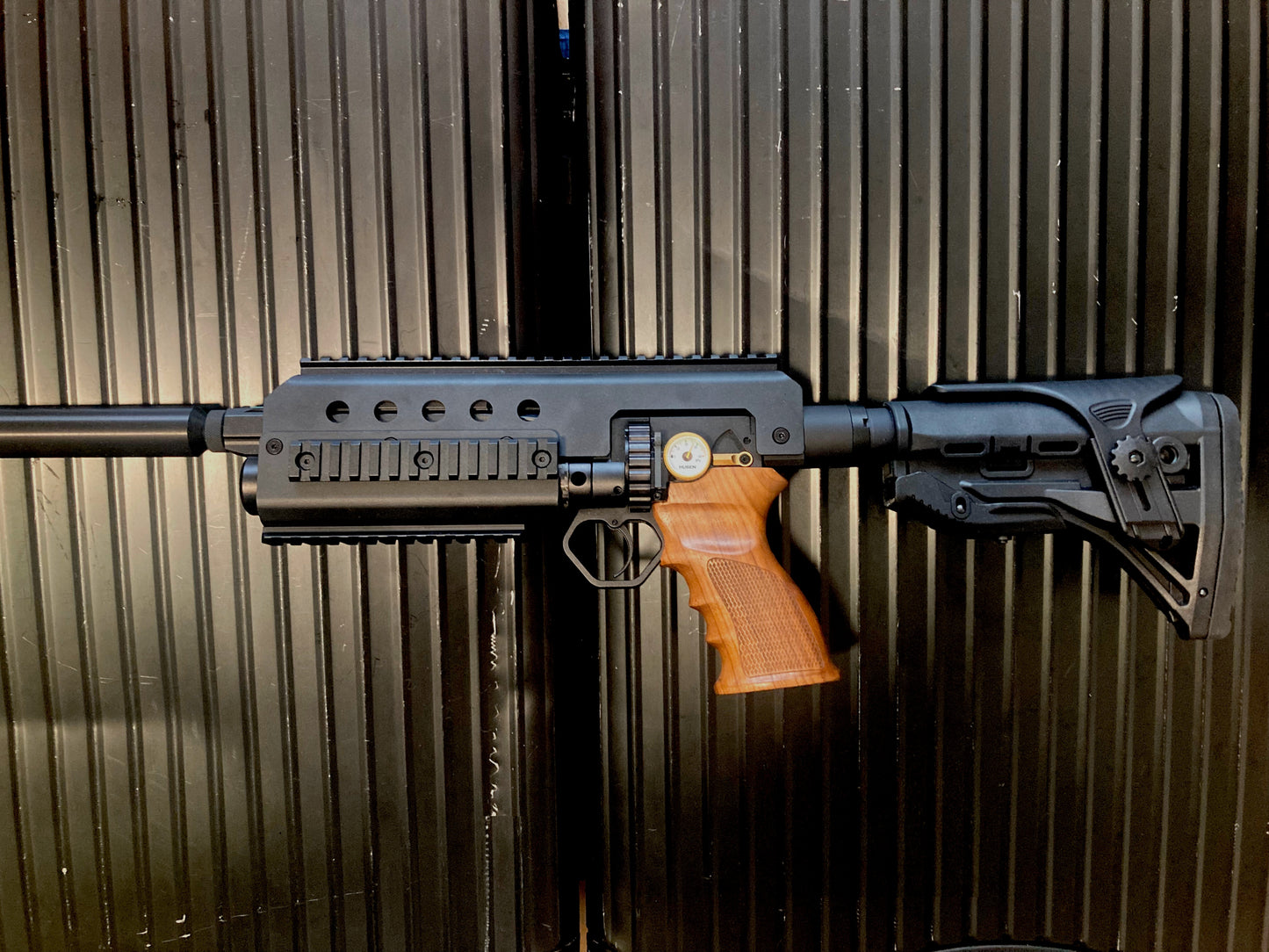 Tactical carbine bodykit for Huben GK1, aluminum chassis, NOT 3D Print!