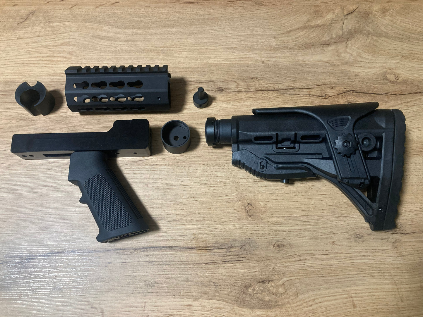 Aluminum Bodykit AR15 style for Diana Chaser Bandit Airbug Stormrider Trailscout, (Artemis Snowpeak SMK) CP1 CP2 PP800 PR900 CR600