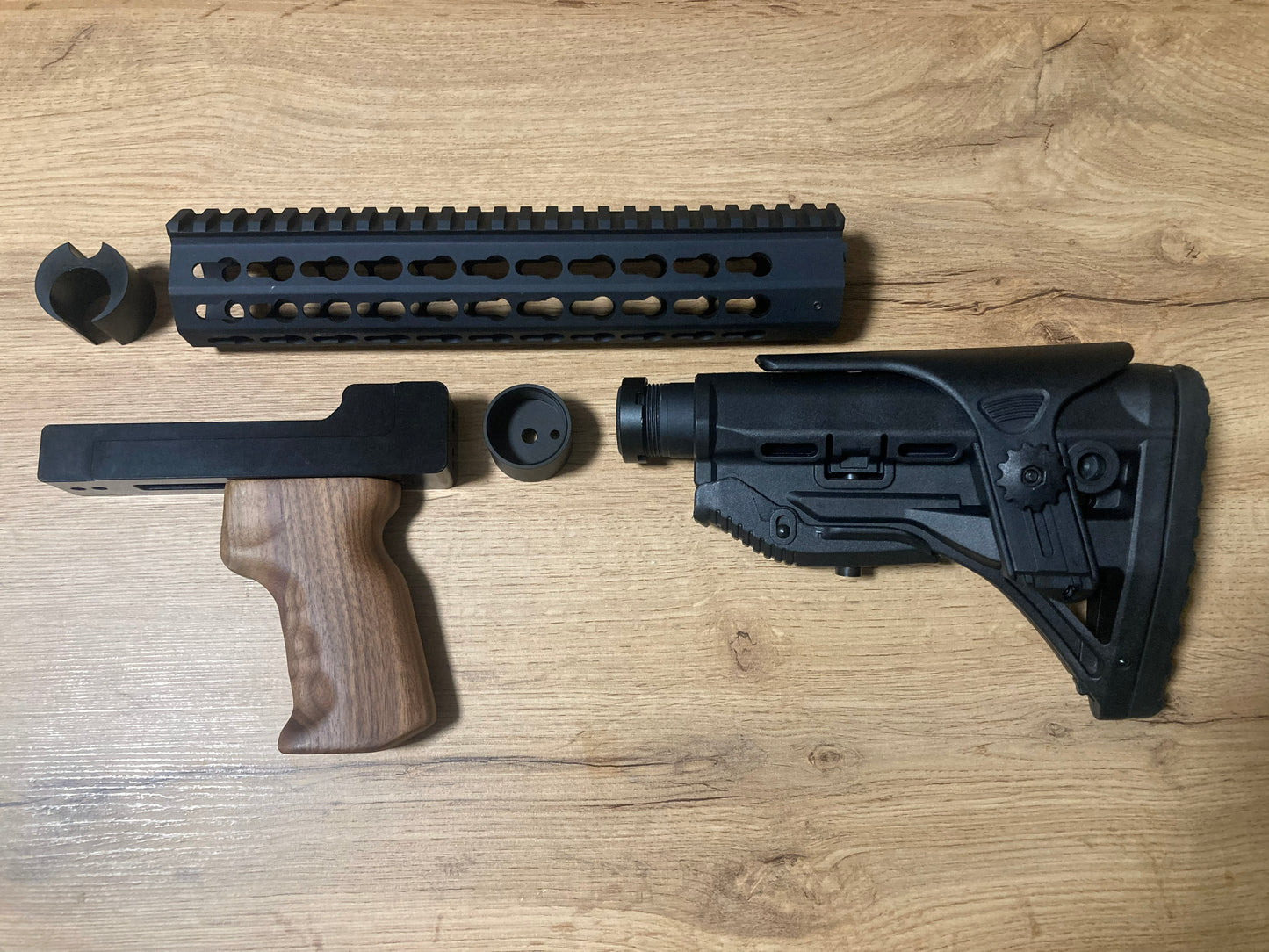 Aluminum Bodykit AR15 style for Diana Chaser Bandit Airbug Stormrider Trailscout, (Artemis Snowpeak SMK) CP1 CP2 PP800 PR900 CR600