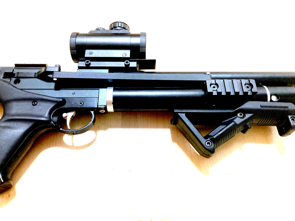 Aluminum pump action mod for Umarex Notos & PP750 (Artemis SMK Snowpeak etc)