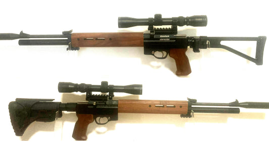 Bodykit WW2-Stil "Paratrooper Classic" für Diana Stormrider Trailscout, (Artemis Snowpeak SMK Onix) PR900 CR600 Stoeger XM1